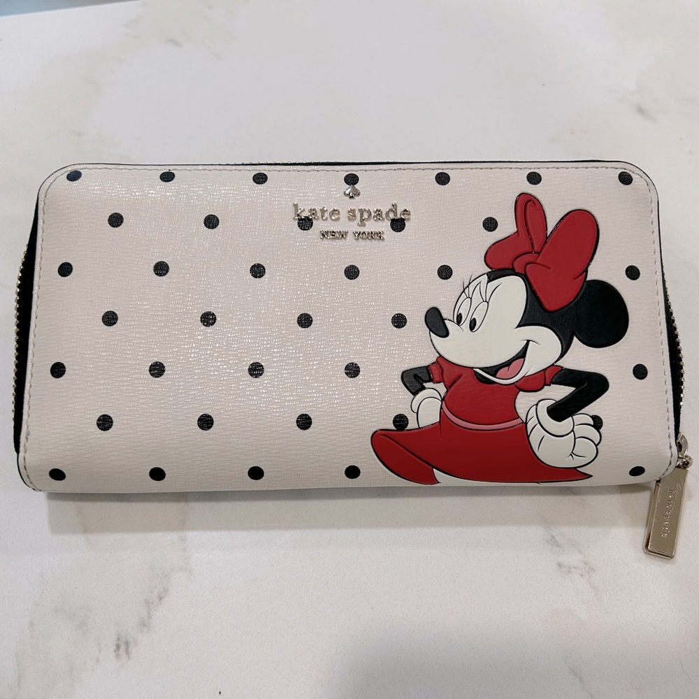 Disney x Kate Spade New York Minnie & Figaro Wallet